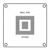 Bga Stencil PC ATI 7500 B-0.60