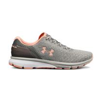 Tenis Under Armour Feminino Charged Escape 2 Cinza/Rosa 3020365-106