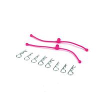 Body Clips Retainers Pink 2PC Dub 2251