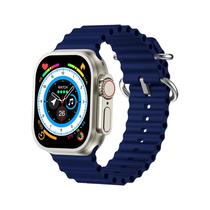 Relogio Smartwatch Ultra Big 2.01" / com 7 Pulseiras - Azul