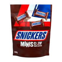 Chocolate Snickers Minis Paquete de Viaje 500G