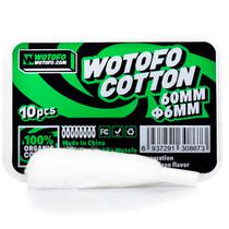 Algodao Wotofo Cotton Agleted 6MM