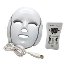 Mascara LED Tratamento Estetico Facial 7 Cores Fototerapia