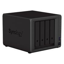Servidor Nas Storage Synology Diskstation DS923+ DDR4 AMD Ryzen R1600 4GB Ram 4 Baias USB 3.2 - Preto