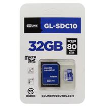 Cartao de Memoria Micro SD Goline GL-SDC10 32GB / C10 / 80MBS