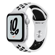 Apple Watch Se Nike 44MM MKRW3LZ/ A com Pulseira Sport Band / GPS+Cellular / Aluminium Case - Silver/ Pure Platinum