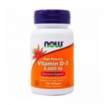 Vitamina D3 5.000IU 120 Capsulas Now Sports