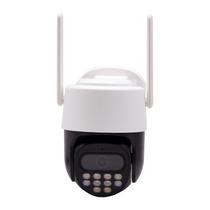 Camera de Seguranca P9-300W / 9MP / 2.8MM-12MM / Dual Vision / Microfone / Alarma / Wifi / Deteccao Humana / Visao Noturna / App Icsee - Branco