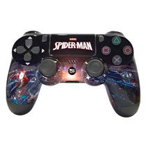 Controle Play Game Dualshock 4 Spider Man Sem Fio para PS4 - Preto