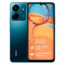 Smartphone Xiaomi Redmi 13C Global 256GB 8GB Ram Dual Sim Tels 6.74" - Azul (Caixa Danficada)