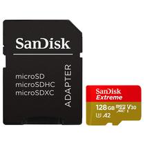 Cartao de Memoria Micro SD Sandisk Extreme U3 V30 128GB 4K - SDSQXAA-128G-GN6AA