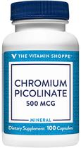 The Vitamin Shoppe Chromium Picolinate 500MCG (100 Capsulas)