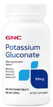 GNC Potassium Gluconate 99MG (100 Tabletas)