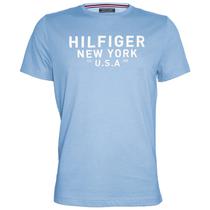 Camiseta Tommy Hilfiger Masculino MW0MW03573-459 XXL Celeste