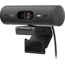 Webcam Logitech Brio 500 FHD 1080P HDR para Videoconferencia (960-001412) - Grafito