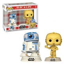 Funko Pop Star Wars 100TH Anniversary Exclusive - R2-D2 e C3PO Retro 2-Pack (74477)
