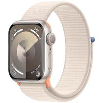 Apple Watch Series 9 de 41MM MR8V3LW/A GPS M/L (Caixa de Aluminio Starlight/ Correia Deportiva Starlight)(Caixa Feia)