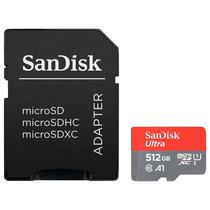 Cartao de Memoria Sandisk Ultra SDSQUAC-512G-GN6MN - 512GB - Micro SD com Adaptador - 150MB/s
