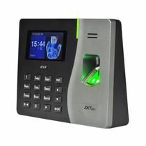 Leitor Biometrico Digital Zkteco K14 - Preto / Prata (Cabo Nao Incluido)