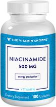 The Vitamin Shoppe Niacinamide 500MG (100 Capsulas)