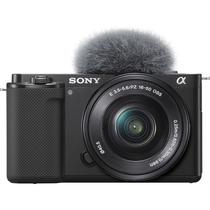 Camera Sony ZV-E10 Kit e PZ 16-50MM F/3.5-5.6 Oss - Preto (Sem Portugues)