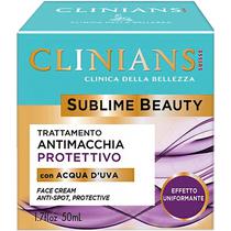 Creme Facial Clinians Sublime Beauty Antimacchia Protettivo Acqua D Uva - 50ML