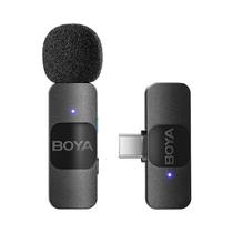 Sistema de Microfono Inalambrico Boya BY-V10 1TX + RX