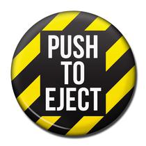 Fridge Magnet - Push To Eject NLUS622-Pte