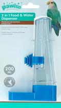 Ant_Dispensador de Comida e Agua para Passaros Azul - Pawise Food & Water 49536