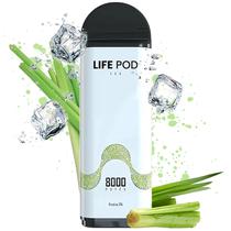 Vape Descartavel Life Pod Eco 8000 Puffs com 50MG Nicotina - Lemon Grass