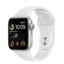 Relogio Apple Se 2 GPS 40MM Silver s/M White Sport Band FNT93LL/A