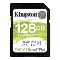 Cartao de Memoria Kingston Canvas Select Plus SDXC 128GB 100 MB/s Class 10 - SDS2/128GB
