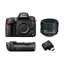 Camera Nikon D610 Kit 50MM F/1.8G +Adap. Wifi WU-1B + Grip MB-D14