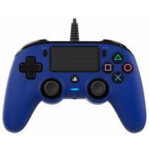 Controle Compacto Nacon com Fio para PS4 - Azul