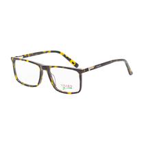 Armacao para Oculos de Grau Visard AM54 C3 Tam. 54-17-140MM - Animal Print/Preto