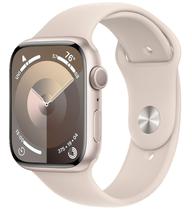 Apple Watch Series 9 MR973LL/A GPS/Oximetro 45MM Estelar - Esportiva Estelar