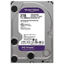 HD 3.5" Western Digital Purple Surveillance de 2TB WD20PURZ para Vigilancia 5400 RPM - Prata
