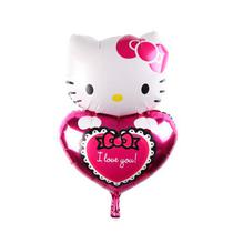 Balao para Festas Hello Kitty com Coracao YSBLY22