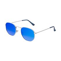 Oculos de Sol Feminino Daniel Klein DK4206 C2 - Azul/Prata