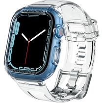 Pulseira para Apple Watch Spigen Case Liquid Crystal Pro ACS02006 (45MM/44MM) - Crystal Clear