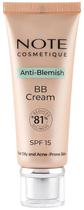 Base Note BB Cream Anti-Blemish SPF15 02 Light Beige - 30ML