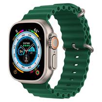 Smartwatch X8 Ultra+ Caixa Titanio 49MM NFC - Verde