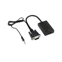 Cable Conversor VGA HDMI c/Audio -VGA(M) HDMI(H)