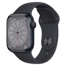 Apple Watch Series 8 MNU83LL/A Caixa Aluminio 41MM Meia Noite - Esportiva Meia Noite