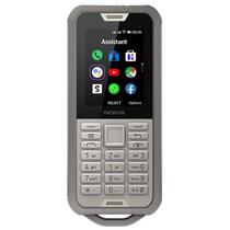 Celular Nokia 800 Tough TA-1189 / Tela 2.4" / Dual Sim / 4GB / 512MB / 2MP / Bluetooth 4.1 / Protecao A Prova D'Agua - Quedas e Choques - Desert Sand