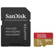 Cartao de Memoria Micro SD Sandisk Extreme V30 A2 U3 1TB 4K Uhd - SDSQXAV-1T00-GN6MA