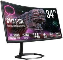 Monitor 34" Cooler Master GM34-CW Curved 1500R 1MS/144HZ