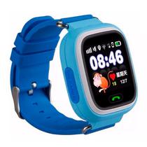 Relogio Smartwatch GPS Q90 Azul p/Crianca