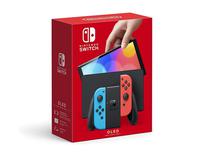 Console Nintendo Switch Oled Azul Neon / Vermelho - Japones - Caixa Danificada