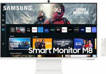 Monitor 32 Samsung LS32CM801UNXZA M8 Uhd/4K/Smart/Whit